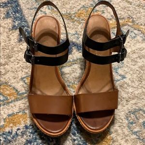 LIKE NEW! Sweet Life strap wedges